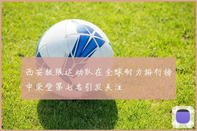 西安极限运动队在全球耐力排行榜中荣登第七名引发关注