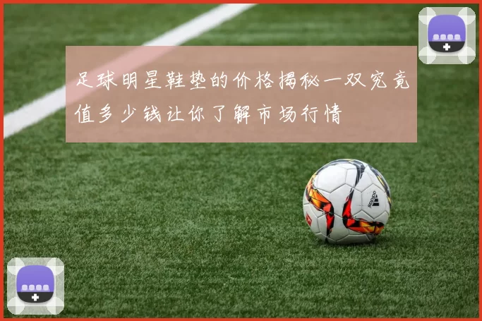 足球明星鞋垫的价格揭秘一双究竟值多少钱让你了解市场行情
