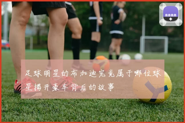 足球明星的布加迪究竟属于哪位球星揭开豪车背后的故事
